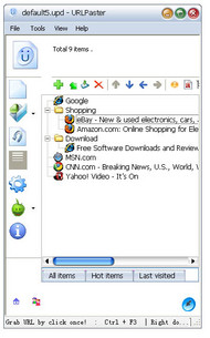 Bookmark Flash screenshot